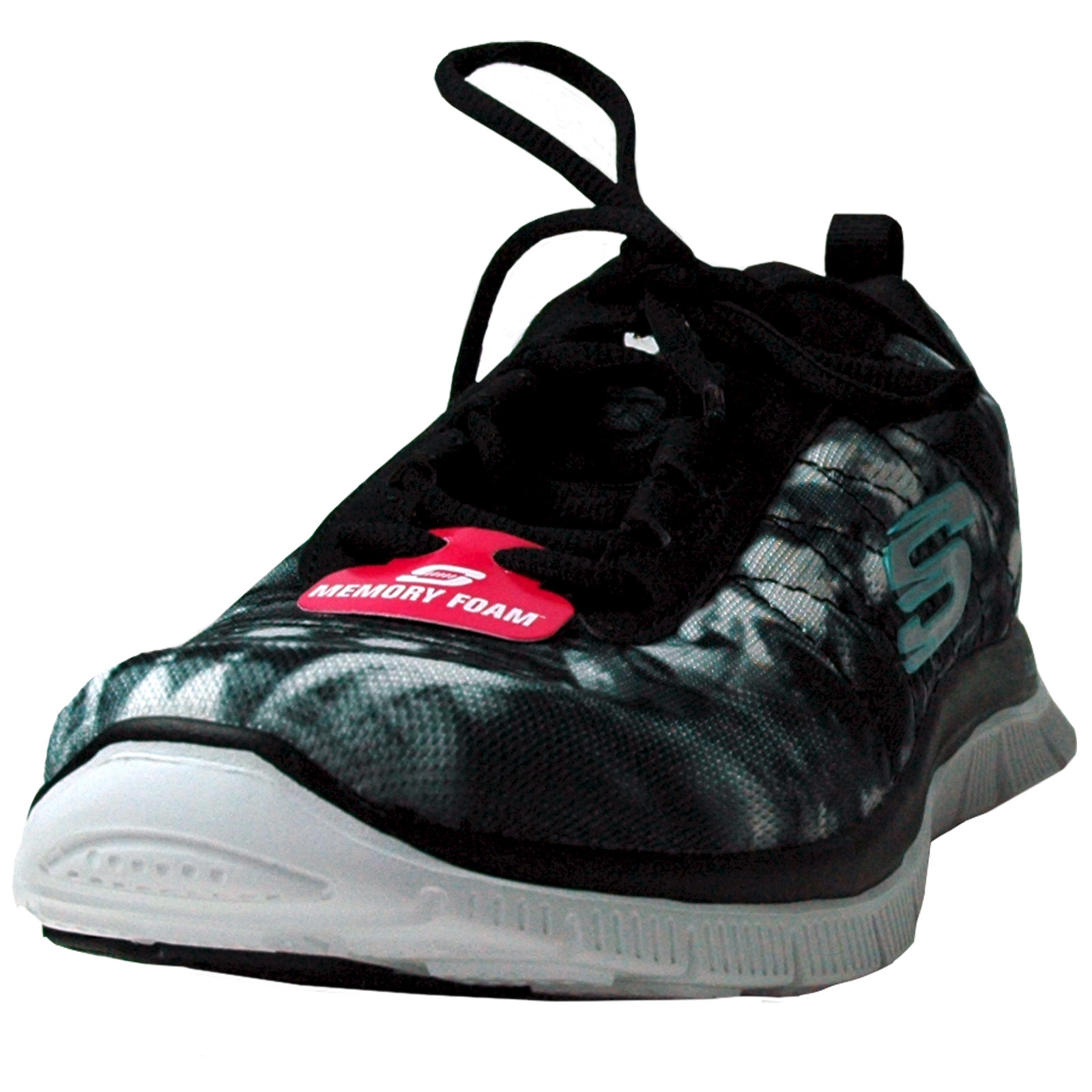 Skechers Women Sneakers Flex Appeal-Cosmic Rays Black/White 12447